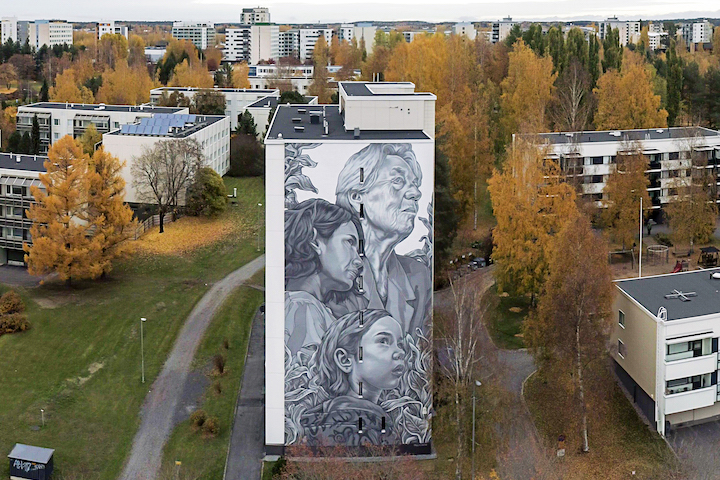 Paola Delfin Saarenvainionkatu Tampere Upeart Festival 2019